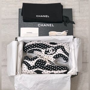 ❌❌ SOLD CHANEL Printed CC Sneakers